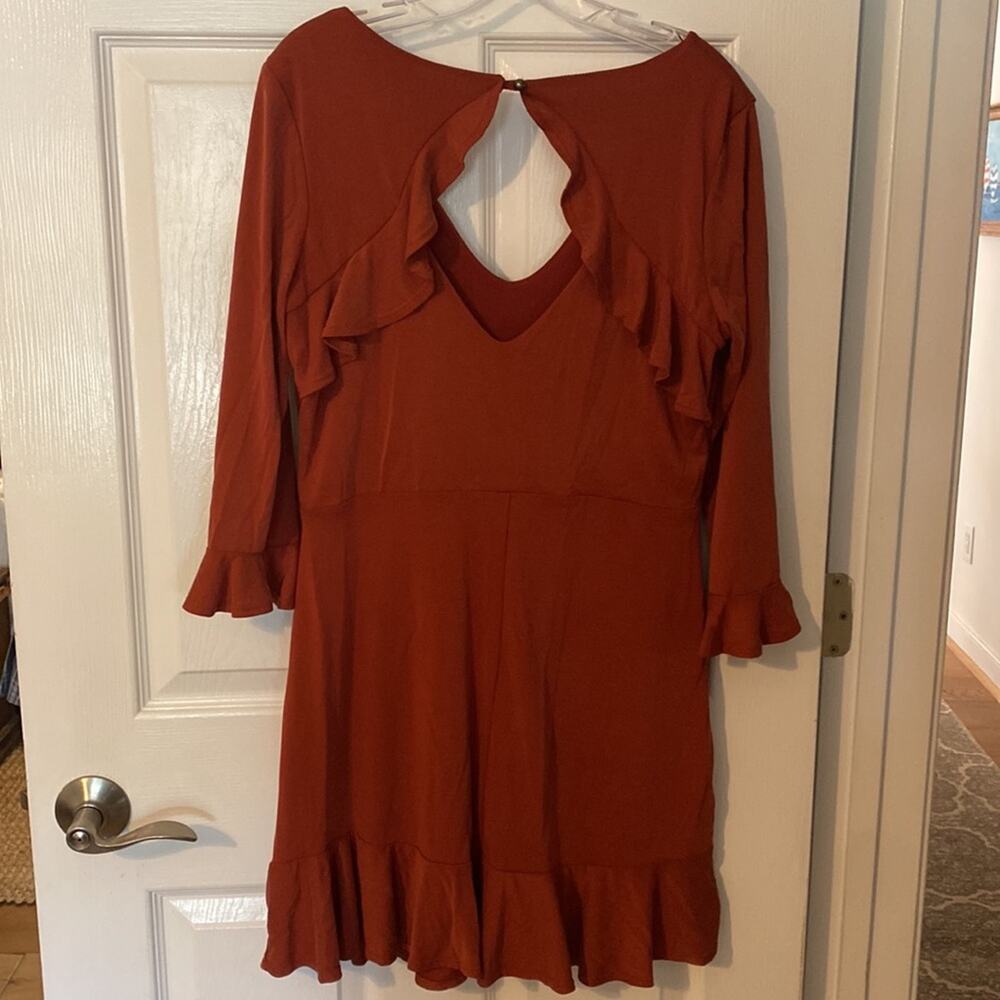 Altar’d State Rust Dress - Picture 5 of 9
